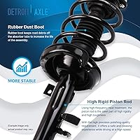 Vista 338 de Detroit Axle - Kit de suspensión delantera de 10 piezas para Chevy Aveo Aveo5 Pontiac G3 Wave 2 Ready Struts Assembly 2 Enlaces de barra