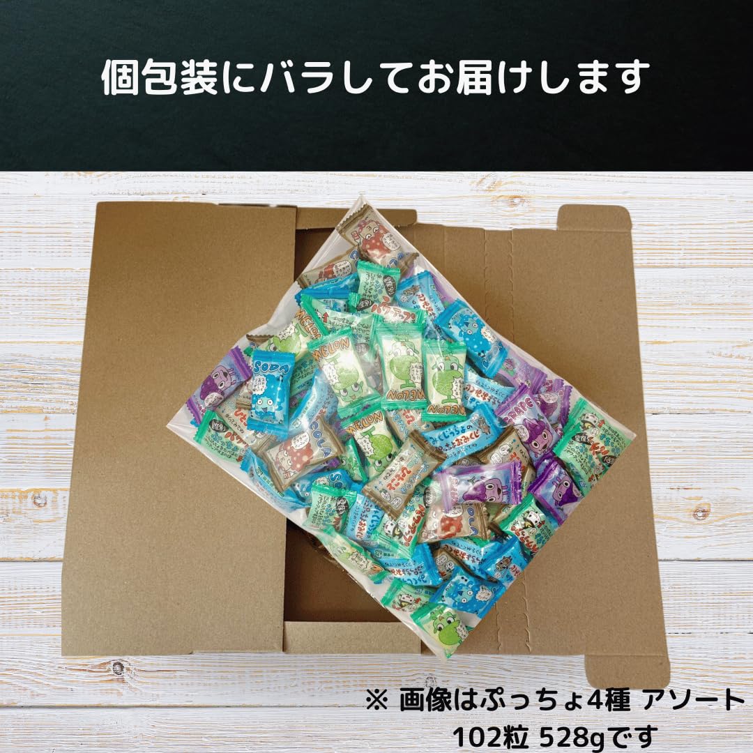Amazon.co.jp: UHA味覚糖 ぷっちょ4種 アソート 102粒 528g コーラ