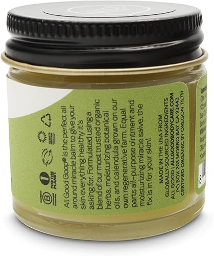 Miniatura 7 de All Good Goop - Ungüento de caléndula crema para rozar ungüento para piel seca labios agrietados 1 oz