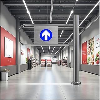 Supermarch&eacute; Sens Unique Acc&egrave;s Automatique Portail Battant, Double Sens Magasin M&eacute;tal Portails De S&eacute;curit&eacute;, Ouverture &Agrave; 90&deg; Portillon D