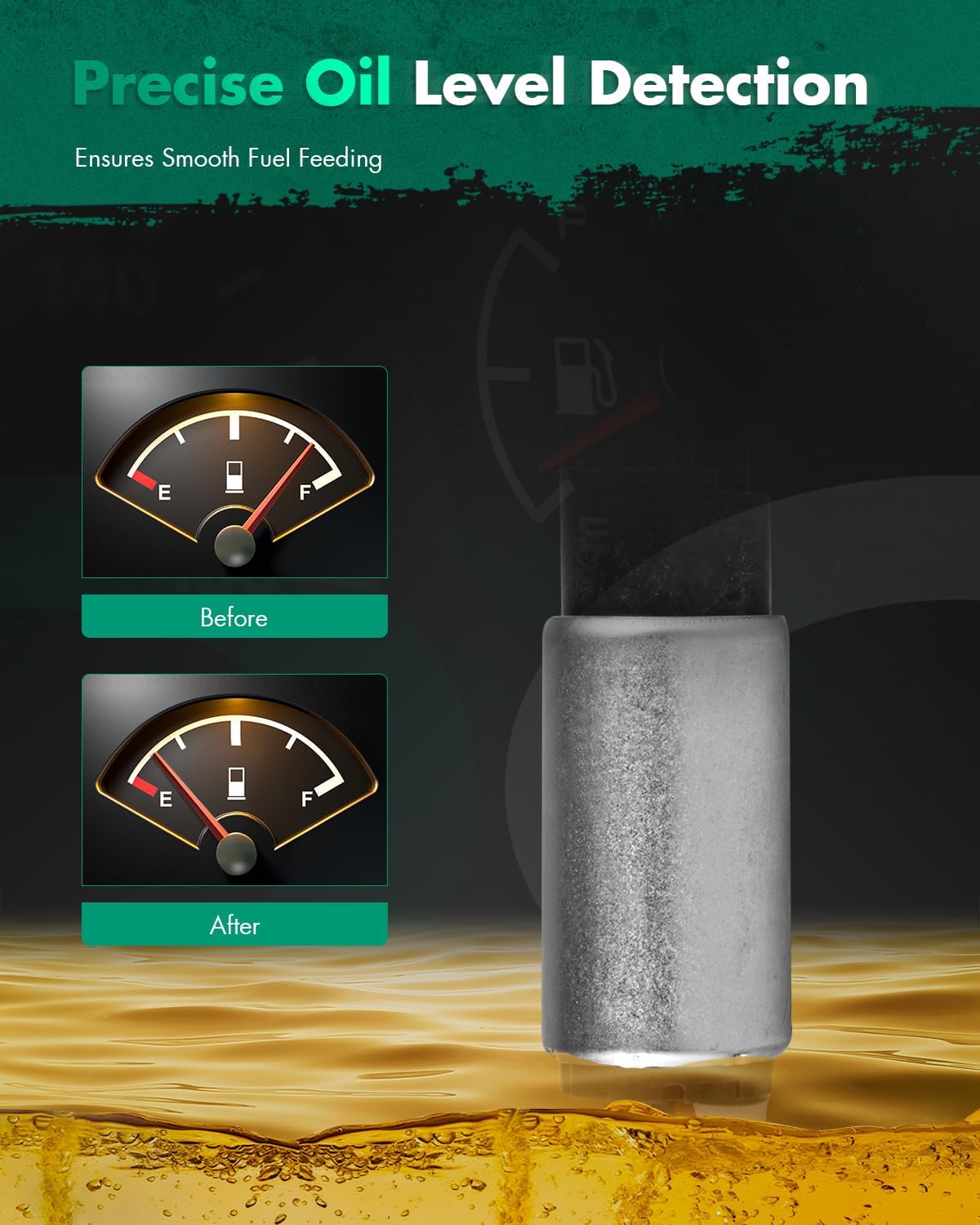 SCITOO Electric Fuel Pump Compatible with 1999-2004 for Nissan Frontier 3.3L,2000-2004 for Nissan Xterra 2.4L,2000-2004 for Nissan Xterra 3.3L, Replace OE E8499 - Image 4