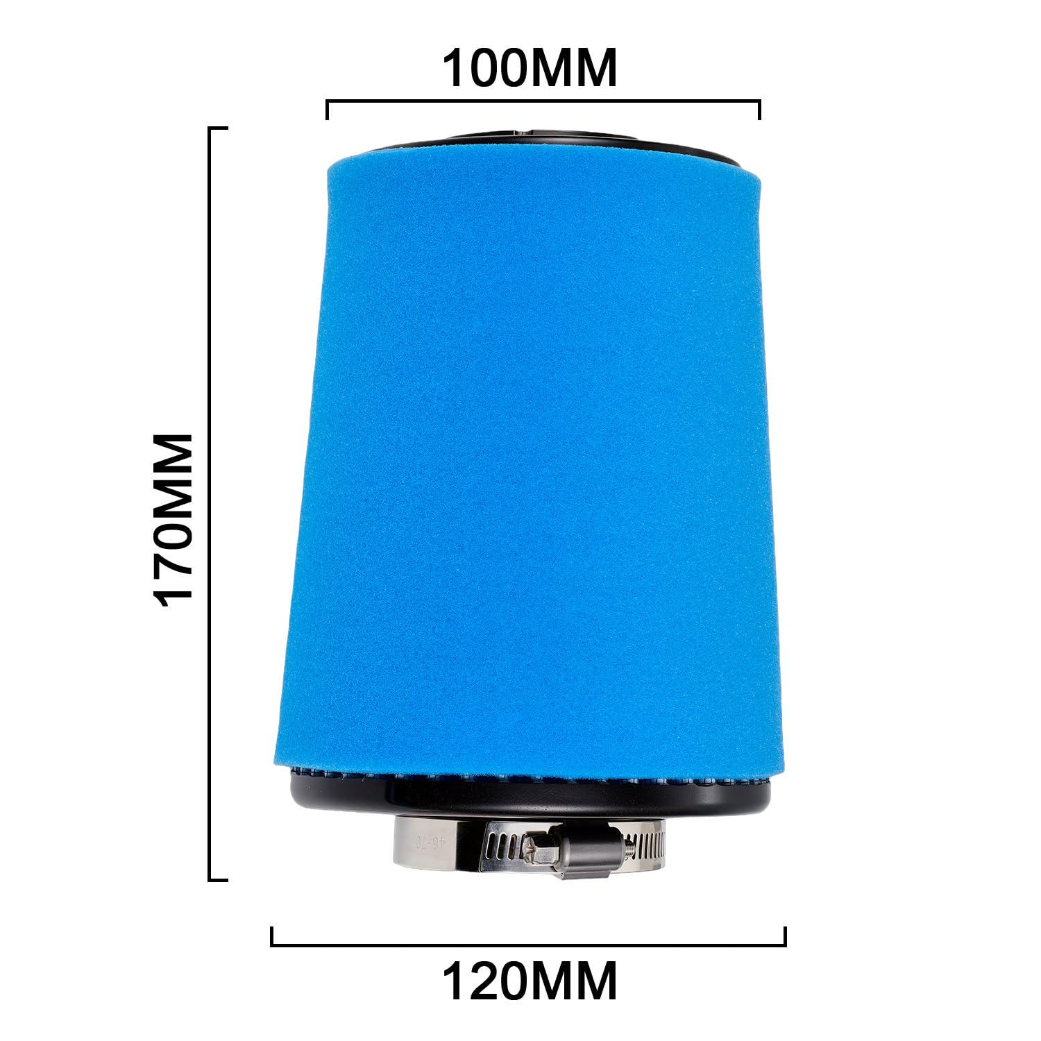 Filtro de Aire para Motocicleta para CForce 400 500 600 2019-2022 800 XC X8 UForce ZForce 500 800 EX Z5 Z8 Reemplaza 0800-112000 UTV ATV Quad Azul