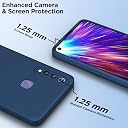 Pikkme Vivo Z1 Pro Back Cover Soft Matte Liquid Silicone TPU | Camera Protection | Shockproof Slim Back Case for Vivo Z1 Pro (Blue) gallery image