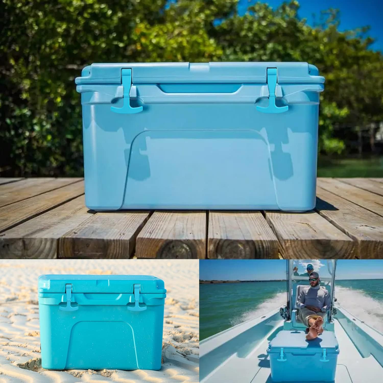 Replacement Lid Latches, 2 Pack, Compatible with Yeti, RTIC Hard Coolers & Other Related Coolers, More Durable Rubber & Improved Design - Image 4