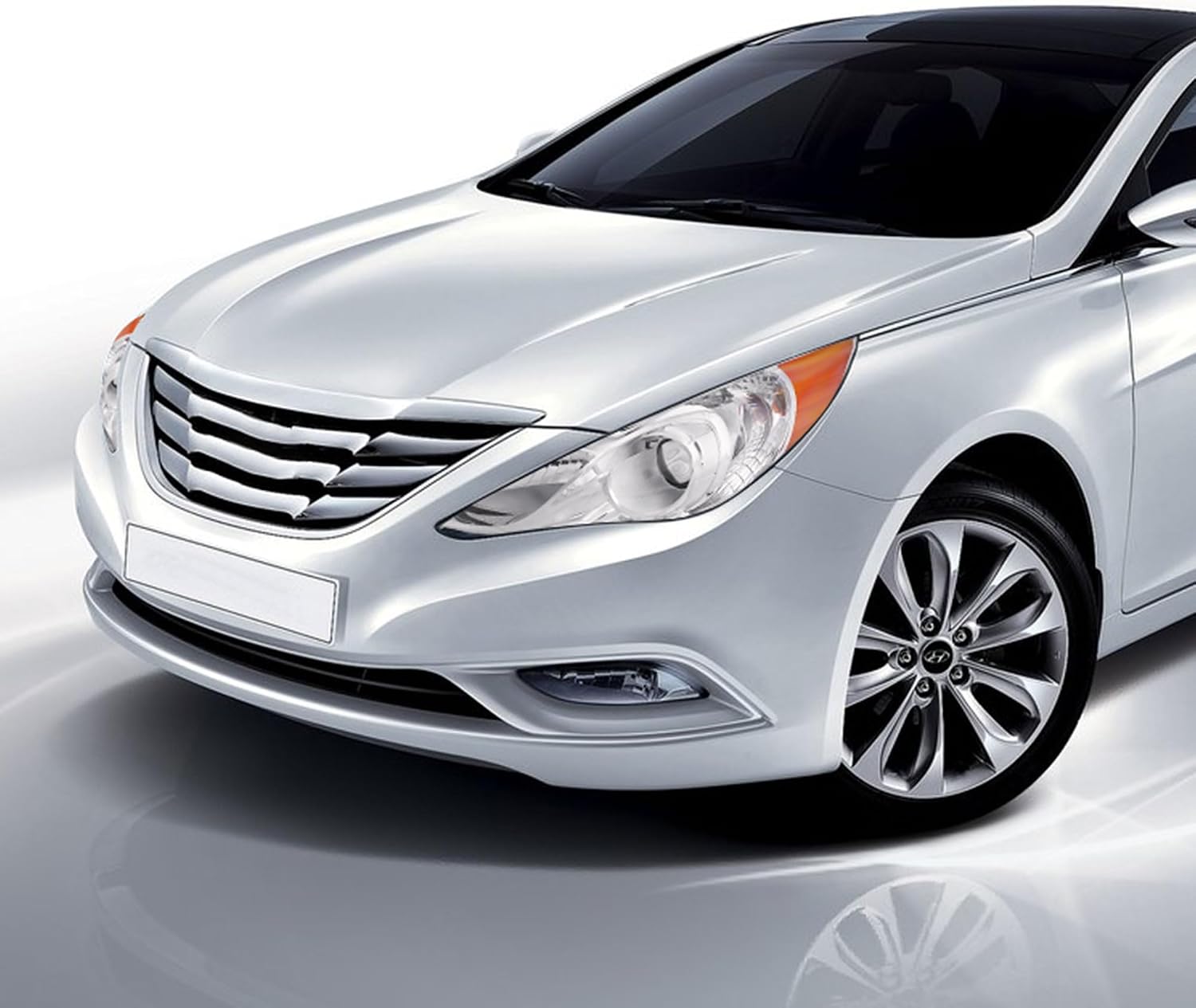 Headlight assembly fit for 2011 2012 2013 2014 11-14 Hyundai Sonata 2011-2014 11 12 13 14 Hyundai Sonata (Driver and Passenger)
