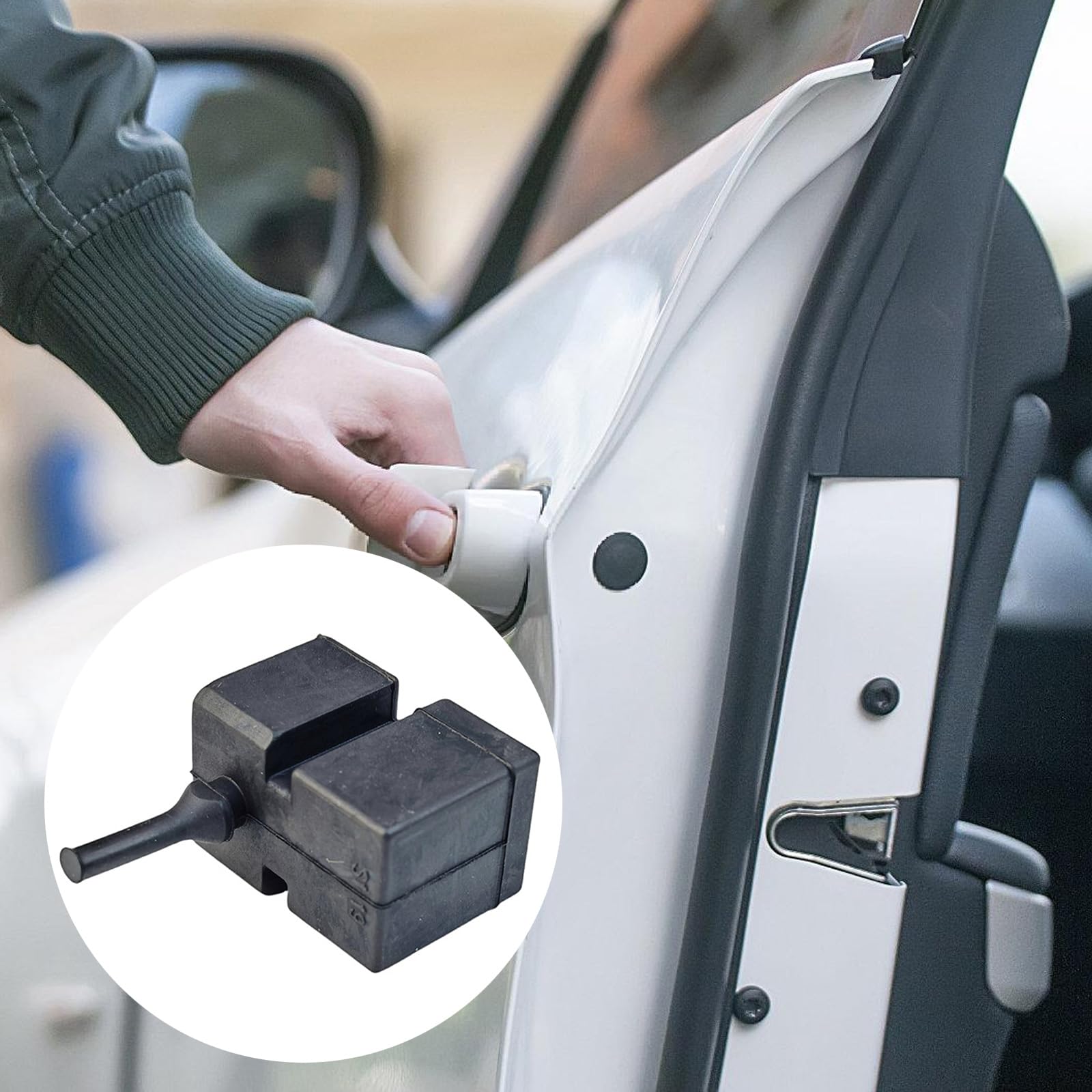 Cloudool Rubber Door Buffer Automotive Door Buffer 72517SCC000 Reduces Impacts &