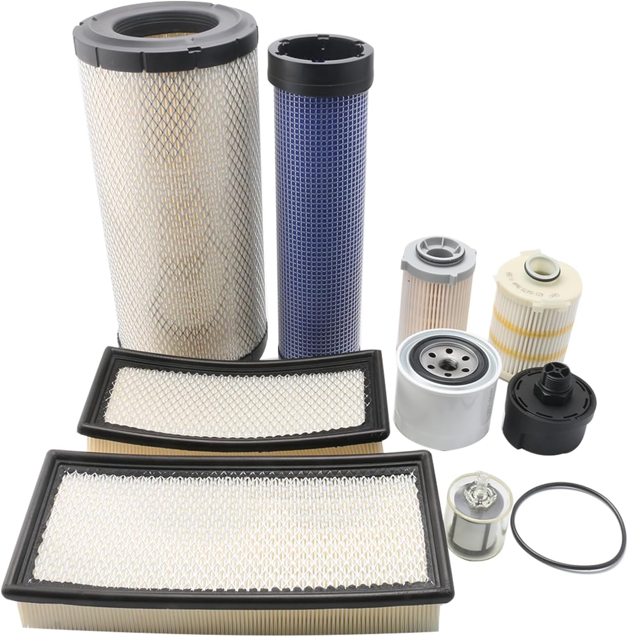 258-2829 265-6619 265-6618 421-5479 377-6969 110-6326 1000 Hours Filter Kit Compatible with Caterpillar Track Loader CAT 236D 242D 246D 259D 279D 289D 297D2 297D2XHP