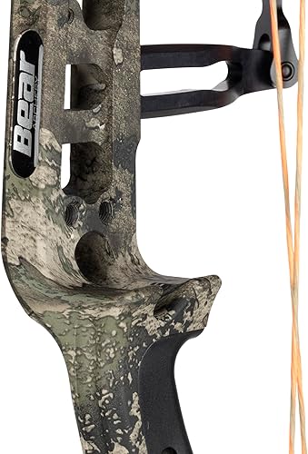Miniatura 7 de Bear Archery Escalate Paquete de arco compuesto para adultos, longitud de estiramiento de 26 a 30 pulgadas, 45-60 y 55-70 libras de peso de Veil