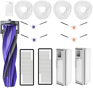 Accessories for Narwal Freo X Ultra: Replacement Parts Compatible with Narwal Freo X Ultra Robtic Vacuum Cleaner Main Brush Side Brush Hepa Filter Mop Pads Dust Bags Spare Parts Attachments