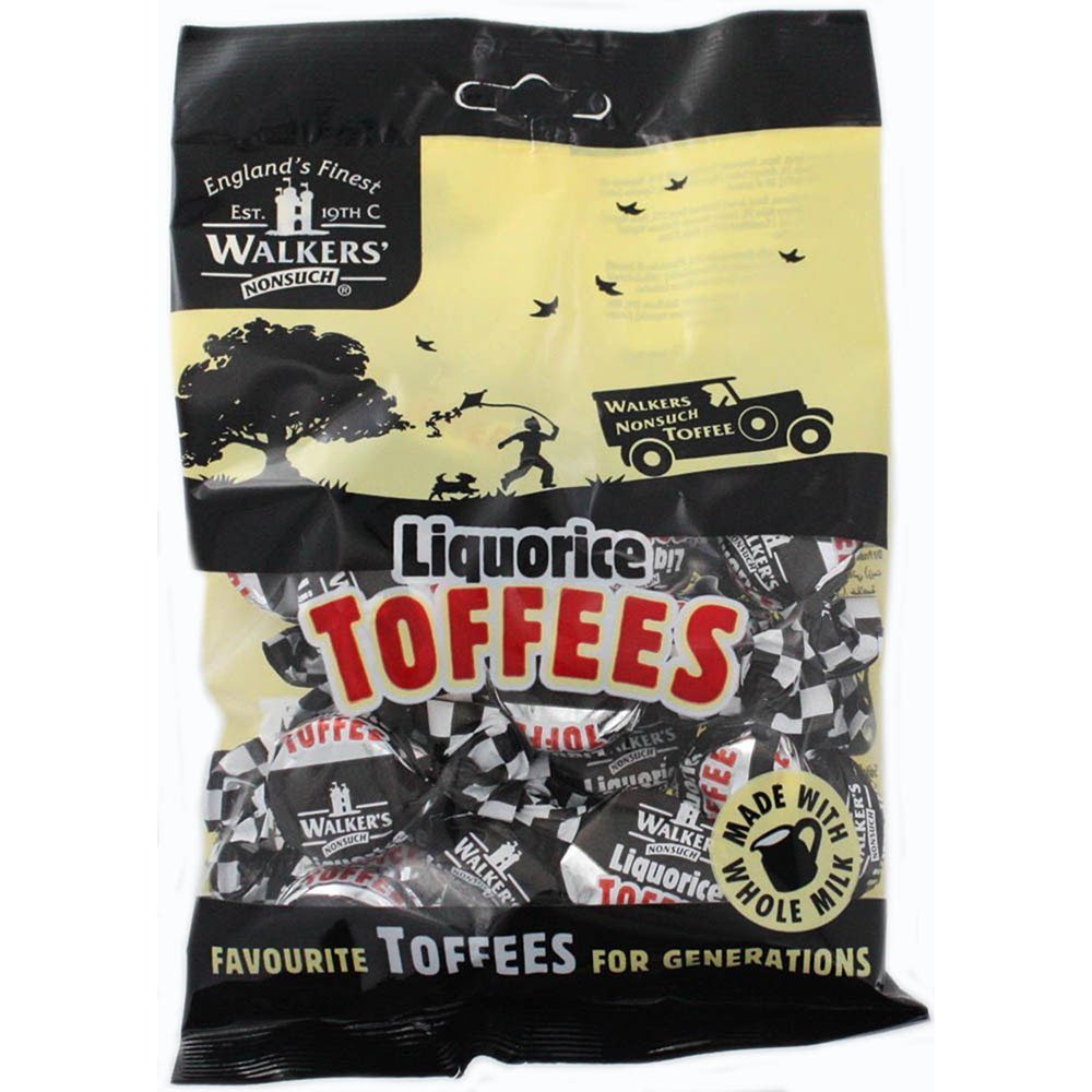 Walkers Nonsuch, Toffee Liquorice, 150-GM (12 Pack)
