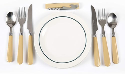 Miniatura 23 de PICNIC TIME Catalina - Cesta de picnic para 2 personas – Cesta de picnic de mimbre con juego de pícnic, patrón a cuadros rojos y blancos rojo/blanco