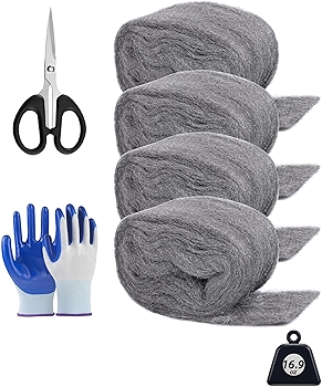 钢丝绒捕鼠防鼠用品套装