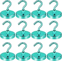 Vista 39 de LOVIMAG Ganchos magnéticos, paquete de 12 ganchos magnéticos de 30 libras + gancho magnético 2026 Cruise Cabin Ship Essentials Heavy Duty Strong