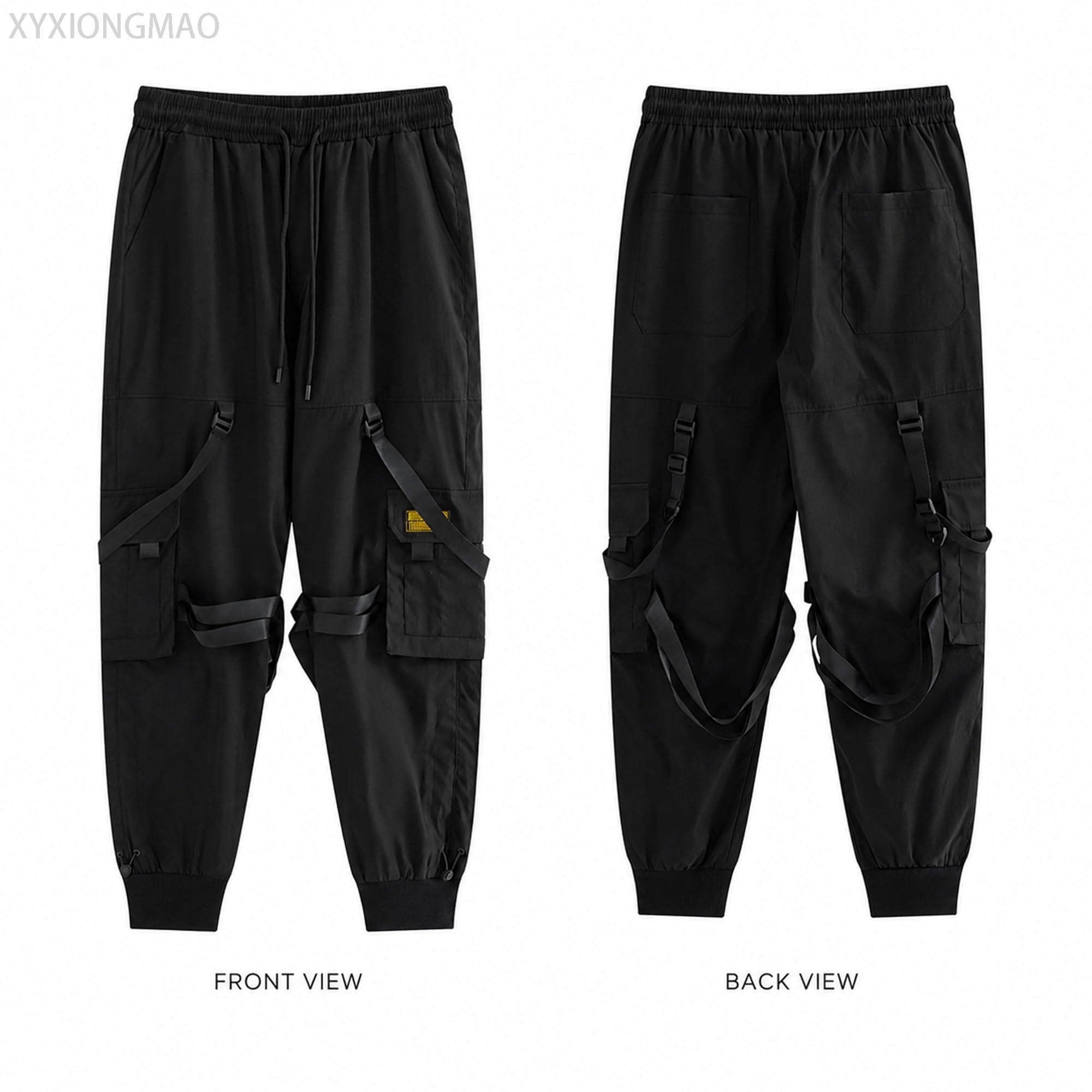 XYXIONGMAO Taktische Jogger Cargo Pants Hip Hop Harem Techwear Streetwear Herren Streamer Overalls Loose Casual Pants