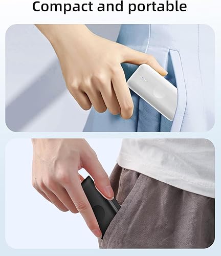 Miniatura 7 de Cargador portátil para Apple Watch, mini banco de energía de 10000 mAh para iWatch, cargador de teléfono de carga rápida con cable integrado,