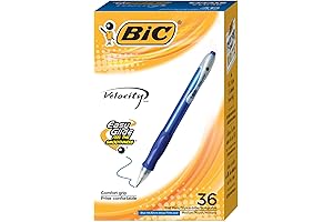 Velocity Retractable Ballpoint Pens For Smooth,Skip-free Writing