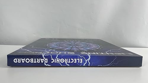 Miniatura 10 de Turnart Tablero electrónico de dardos, segmentos iluminados de 13 pulgadas, juegos basados en luz, tablero eléctrico para adultos, segmento