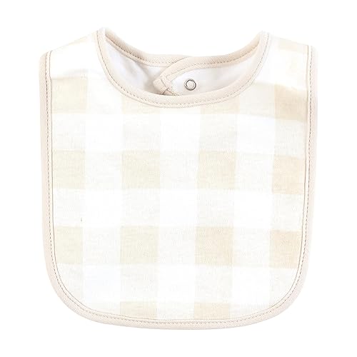 Miniatura 365 de Hudson Baby - Baberos unisex de algodón para bebés, Aviación, talla única