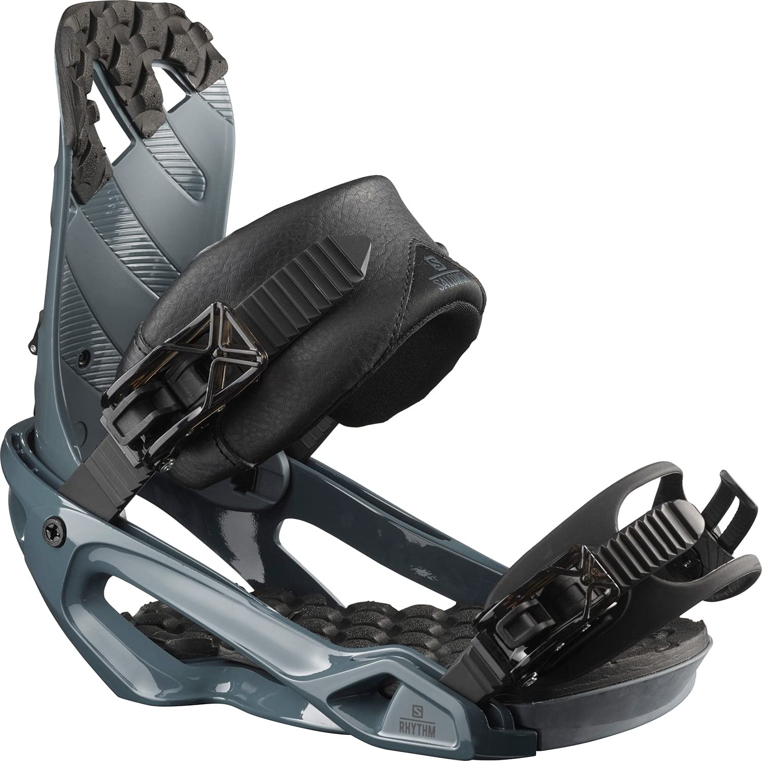 Amazon.com : Salomon Rhythm Mens Snowboard Bindings Stormy Weather  