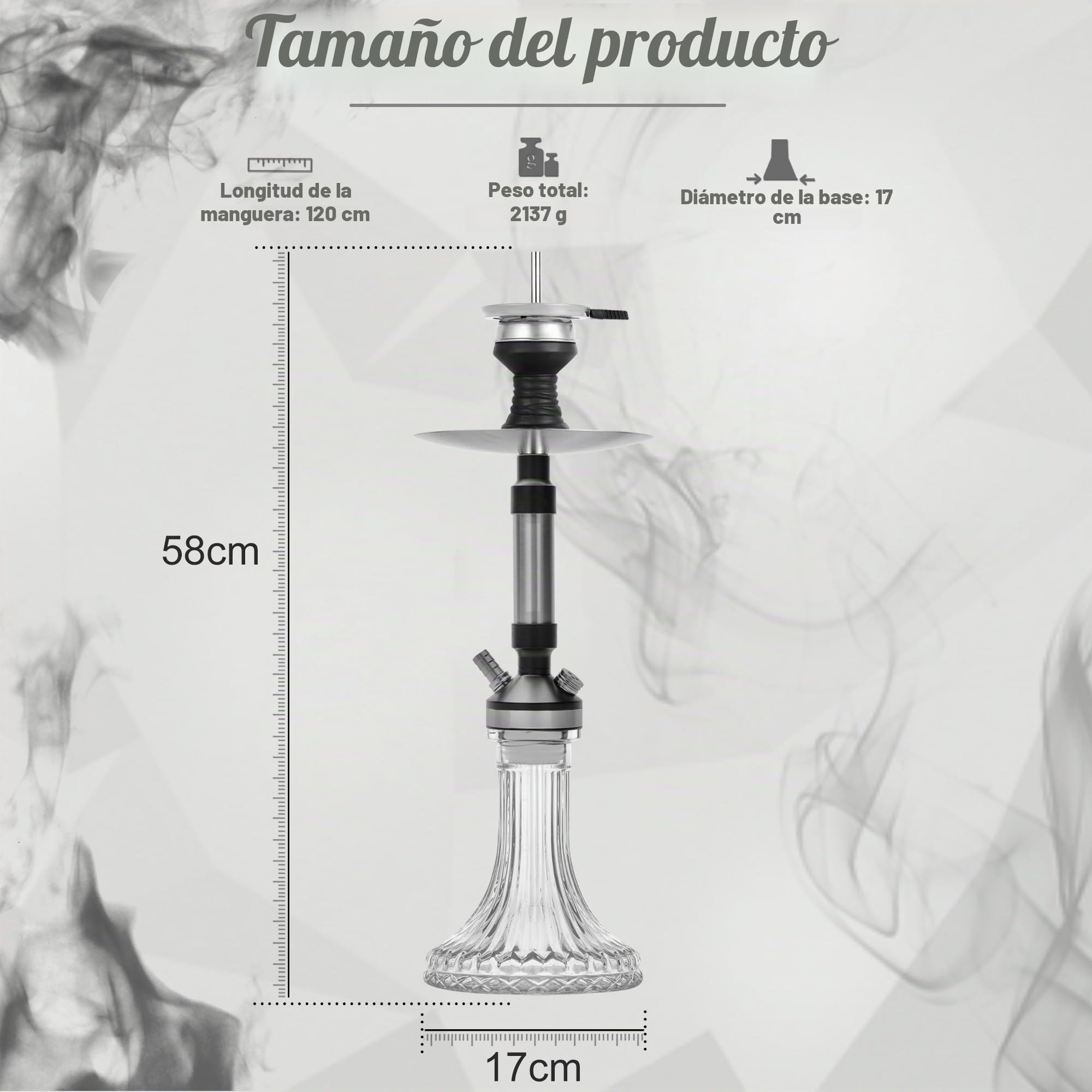 Juego Completo De Accesorios para Cachimba Con