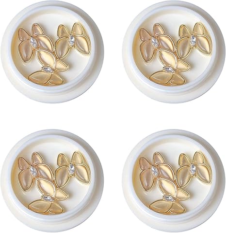 Amazon Co Jp 12個 ネイルデコパーツ 立体的な蝶々 蝶の装飾 3dデコパーツ 合金のダイヤモンド Diy ジュエリーパーツ ネイル用 ビューティー