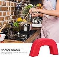 Vista 6 de Assist Pan Handle Holder Silicone: Hot Skillet Handle Covers Pot Holder Sleeve Cast Iron Skillets para planchas esmaltadas Cacerola Sartenes
