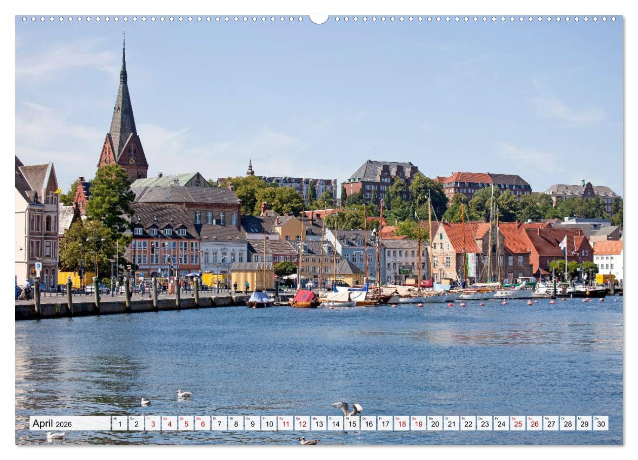 Schleswig-Flensburg (hochwertiger Premium Wandkalender 2026 DIN A2 quer), Kunstdruck in Hochglanz: Der wunderbare Region Schleswig-Flensburg im Norden der Republik. (CALVENDO Orte)