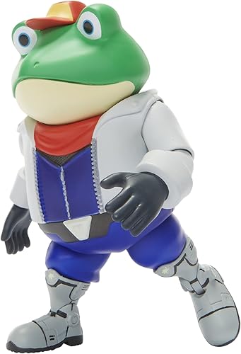 Miniatura 2 de Nintendo Figura de acción Slippy Toad, 4"
