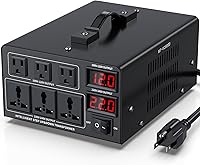 Vista 10 de Transformador convertidor de voltaje de 1000 W (110 V a 220 V o 220 V a 110 V) convertidor elevador hacia arriba/abajo 110/120 voltios - 220/240