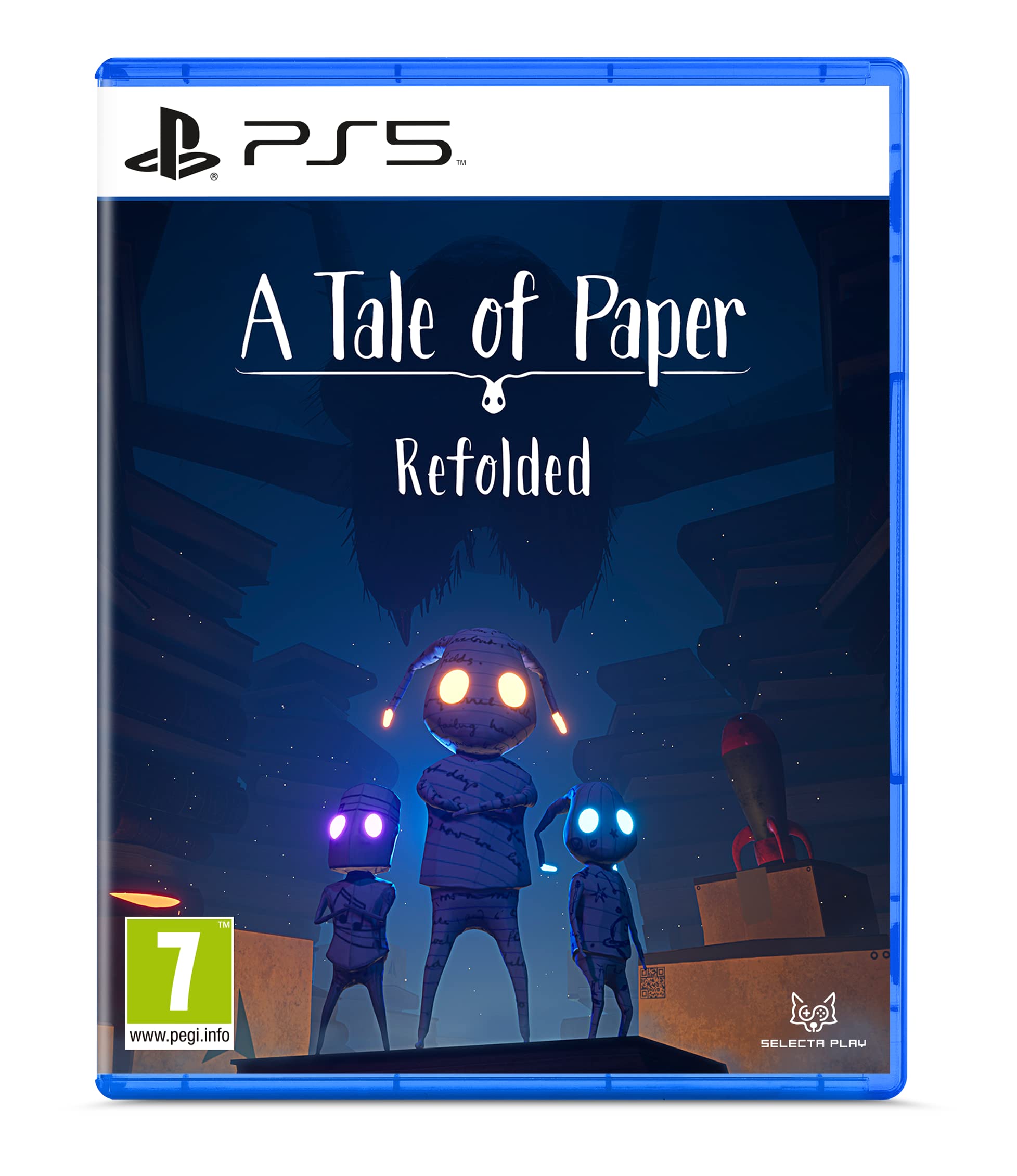 Carátula de A Tale of Paper para PS5 (edición PAL España)