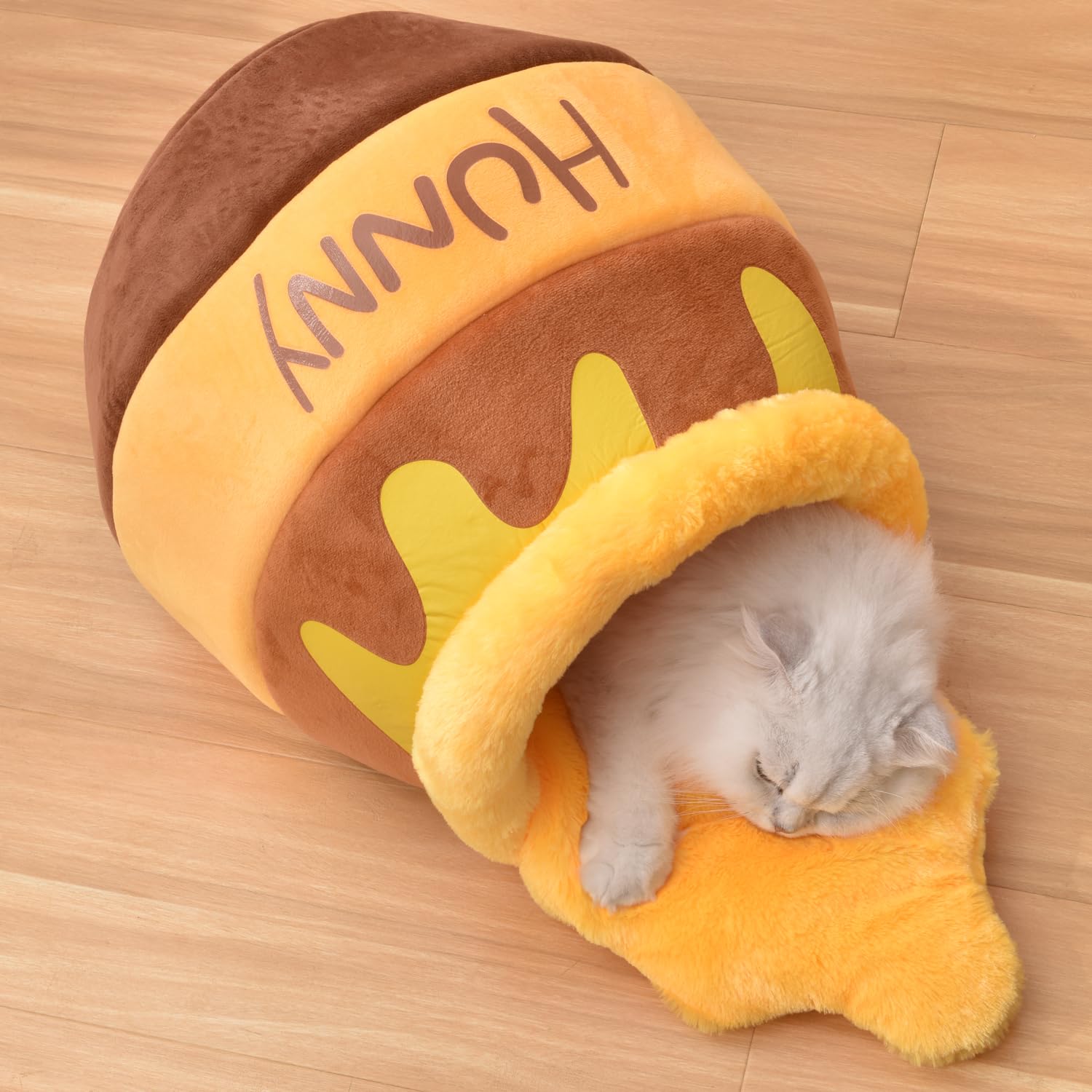Honey Pot Cat Cave Bed Soft And Thick Rebound Sponge Desertcart