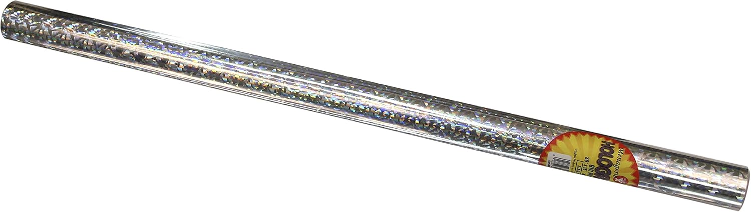 Hygloss Products Holographic Menagerie Paper Roll Gift Wrap – 30 Inch x 15 Feet
