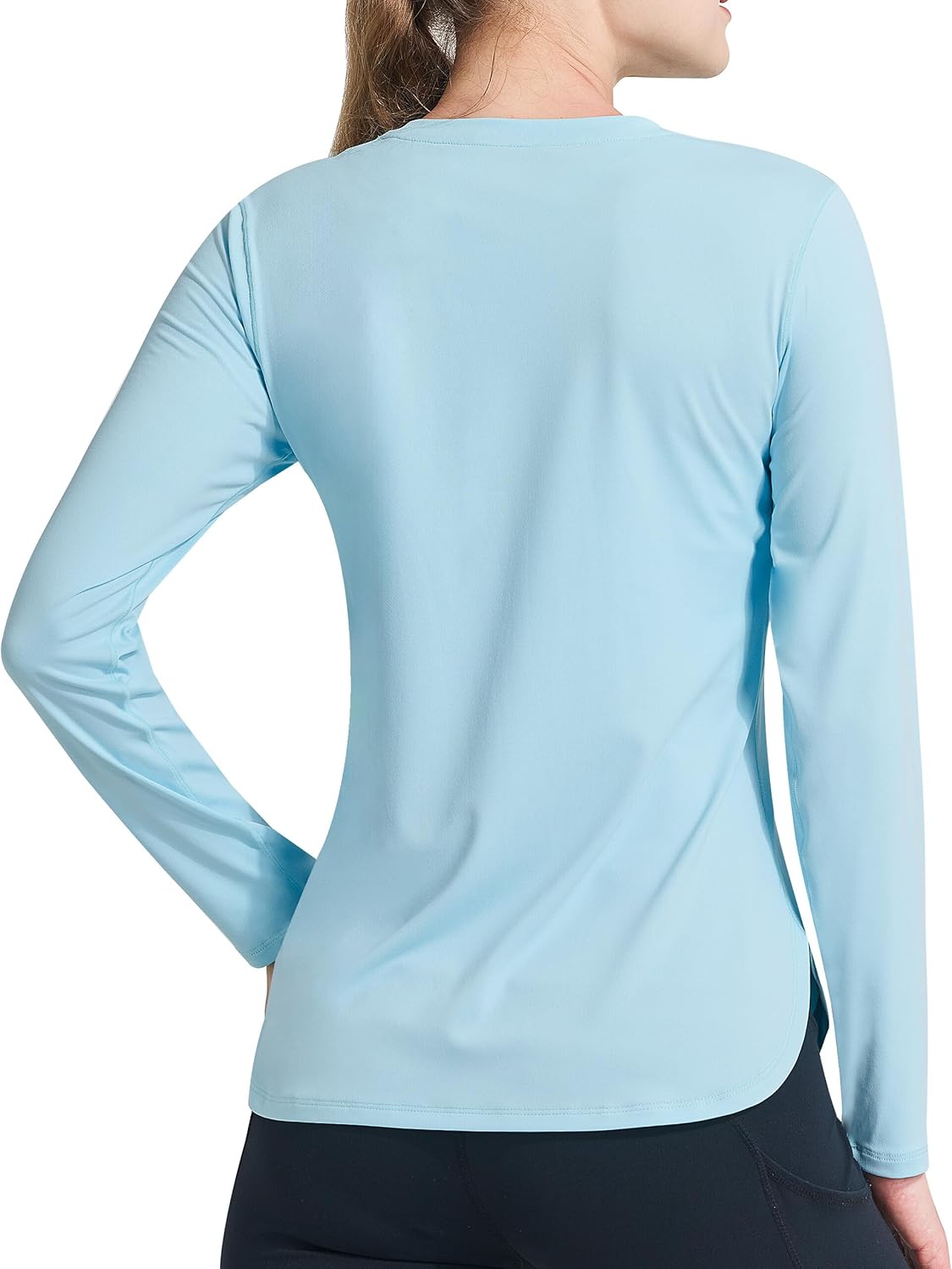 Women's Sun Shirt UPF 50+ UV Protection Long Sleeve Workout Tops Quick Dry SPF Rash Guard for Swim Hiking - Image 2