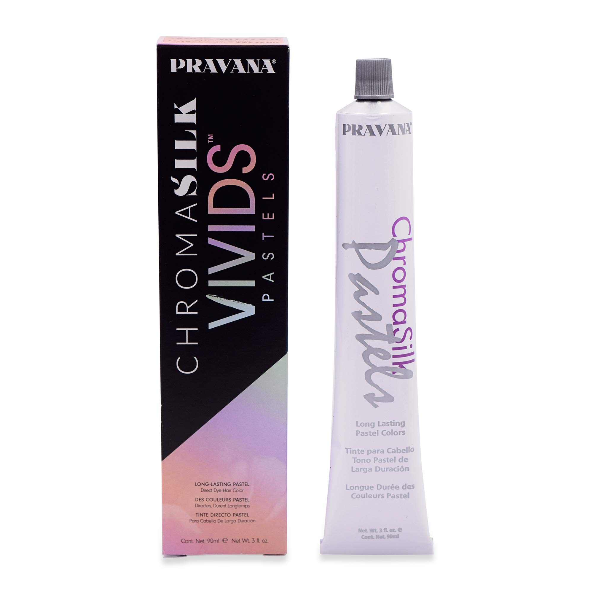 PravanaChromaSilk Pastels Long Lasting Color - Too Cute Coral Unisex , 3 Fl Oz (Pack of 1)