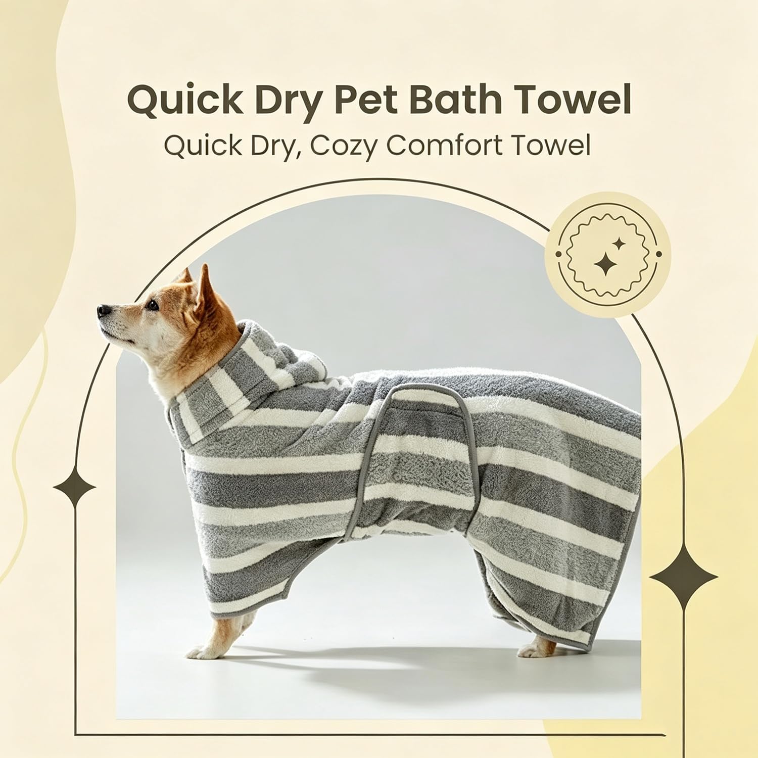 Accessoire Chien, Serviette for Chien, Peignoir for Chiens