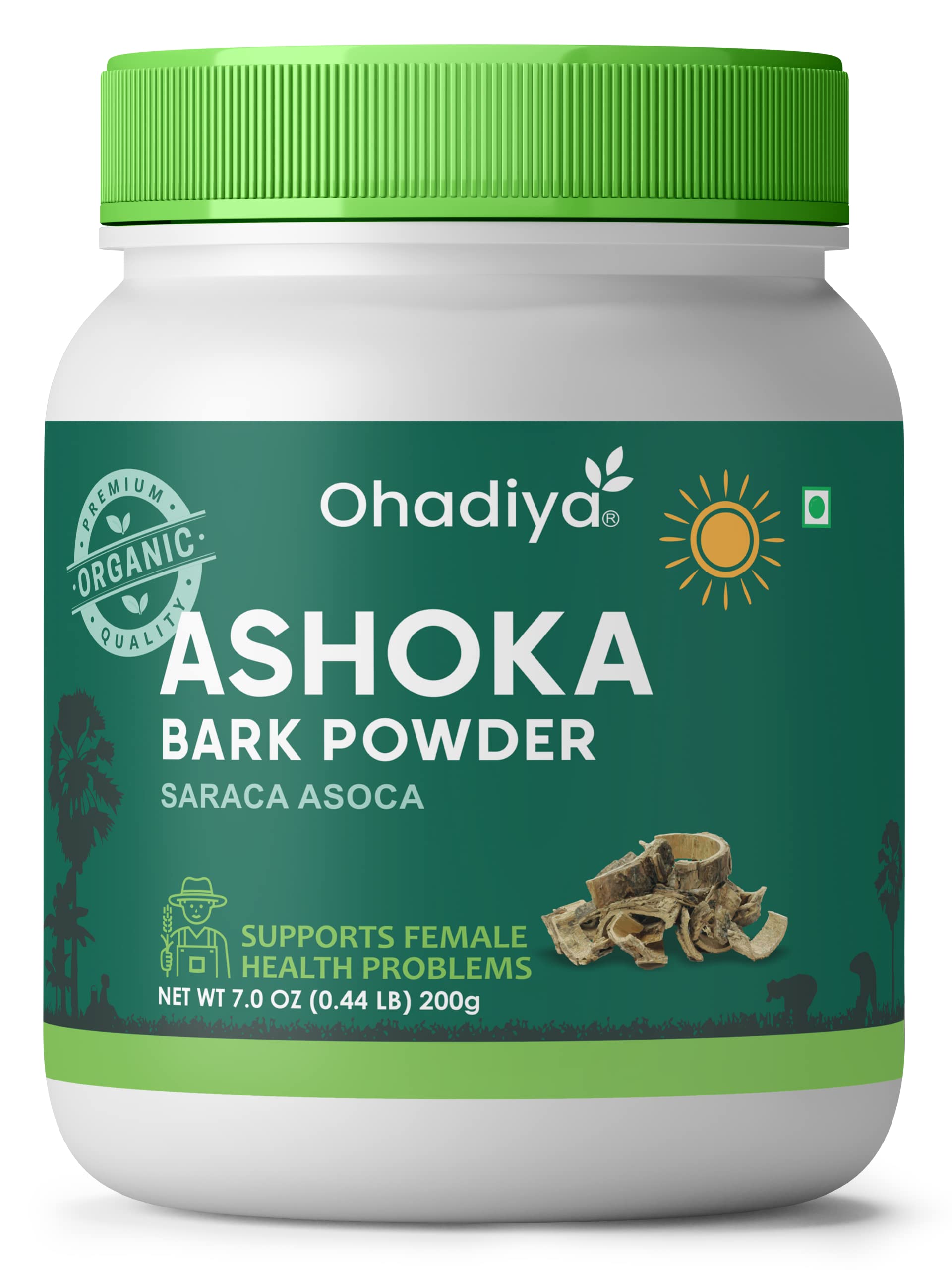 Ashoka Bark Powder (Saraca Indica) -200gm | 7oz | 0.44 lb