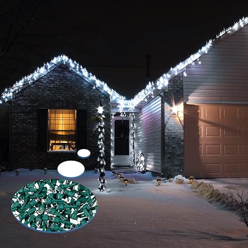 Miniatura 6 de Guirnalda de luces LED de 0.197 pulgadas de diámetro, bombillas LED de repuesto de alambre de gran angular, juego de luces para interiores y