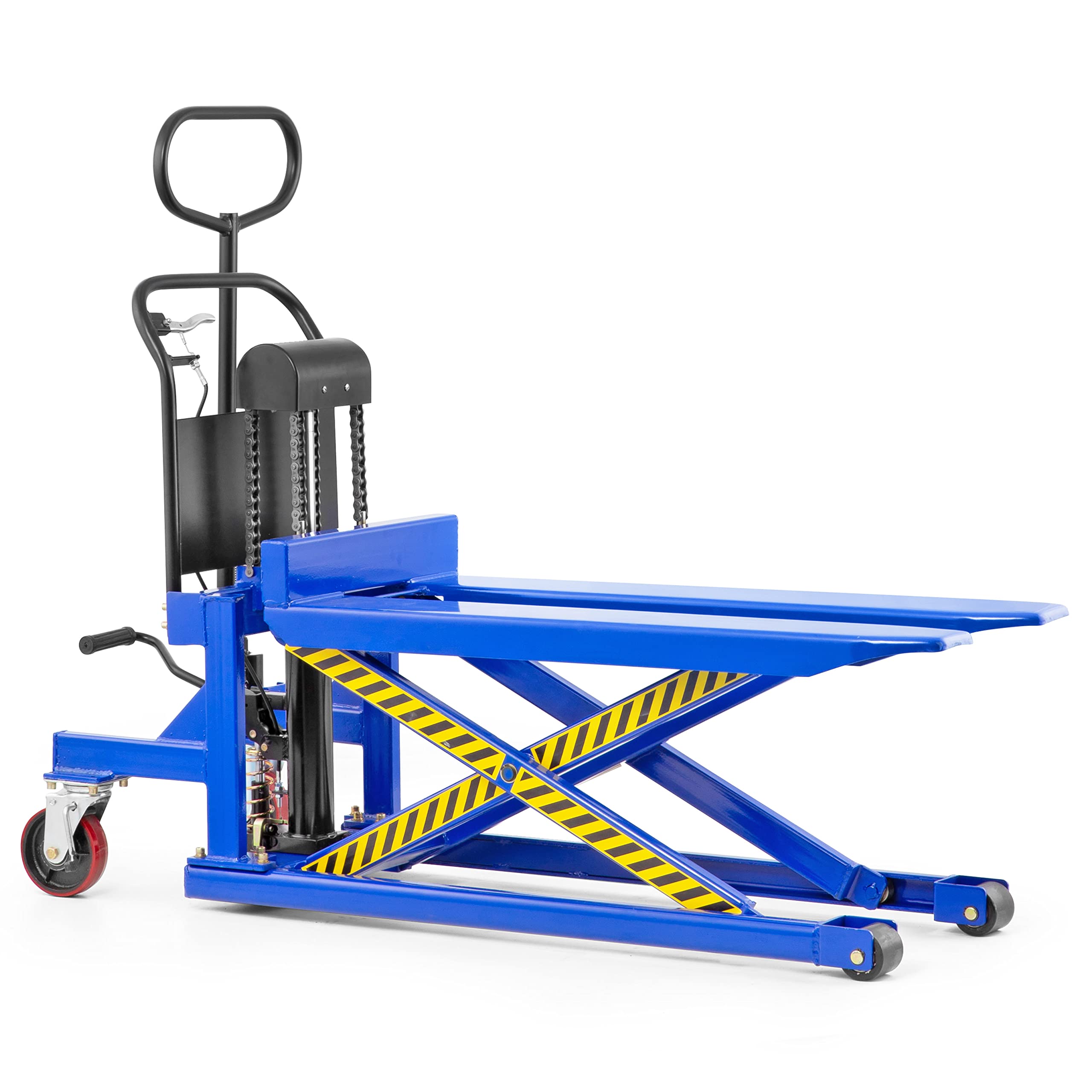 Transpaleta de tijera, carretilla elevadora, transpaleta 1,0 t / 1000 kg - 1115 mm