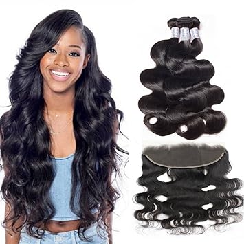 Lace frontal and bundles amazon
