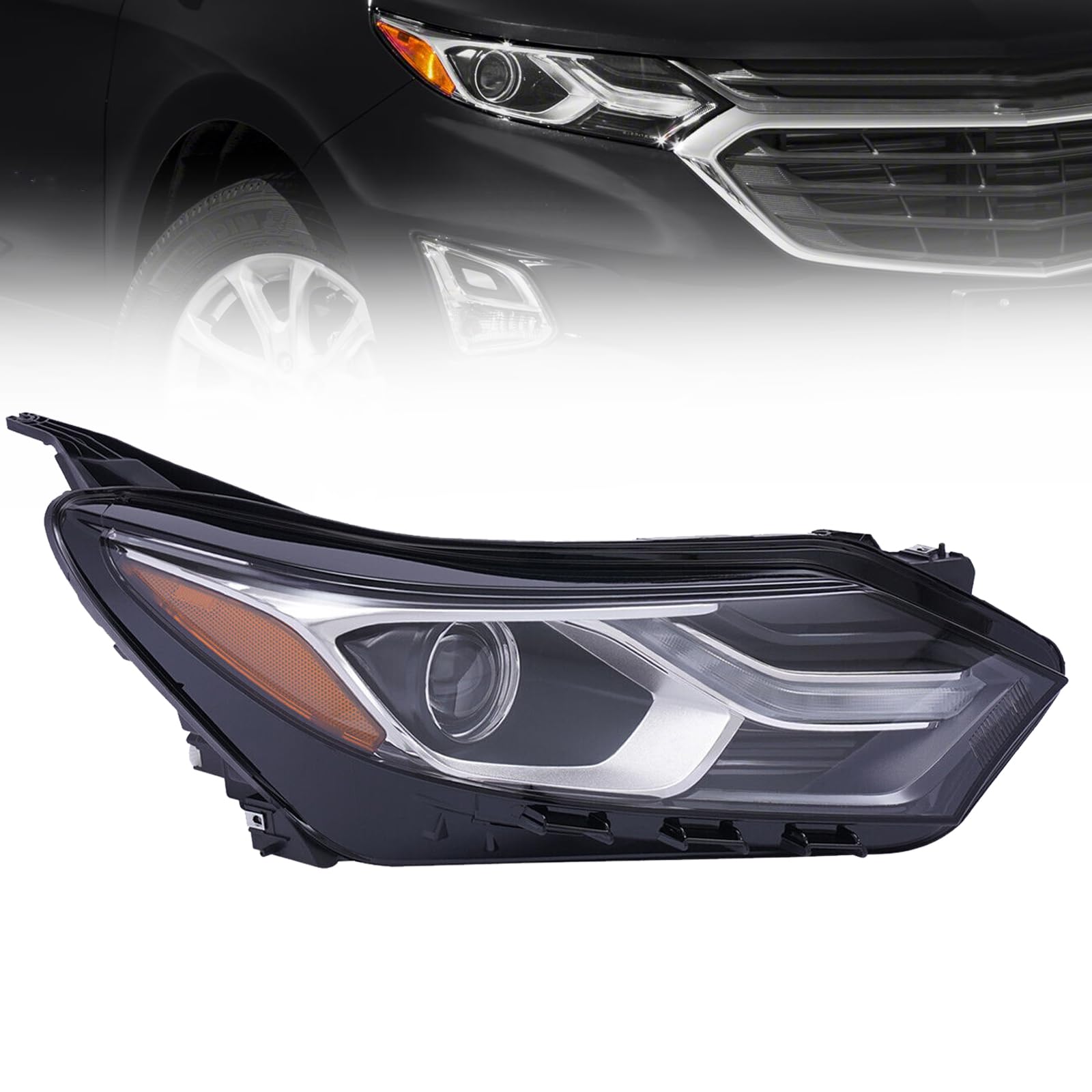 Amazon.com: LYNICESHOP Headlamps Assembly, For 2018-2021 Chevrolet 