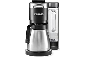 Dual Coffee Pot and Single Serve Machine: Keurig® K-Duo Plus™