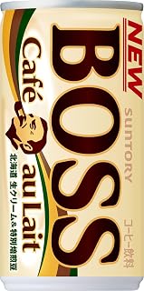 サントリー コーヒー ボス カフェオレ 185g×30本