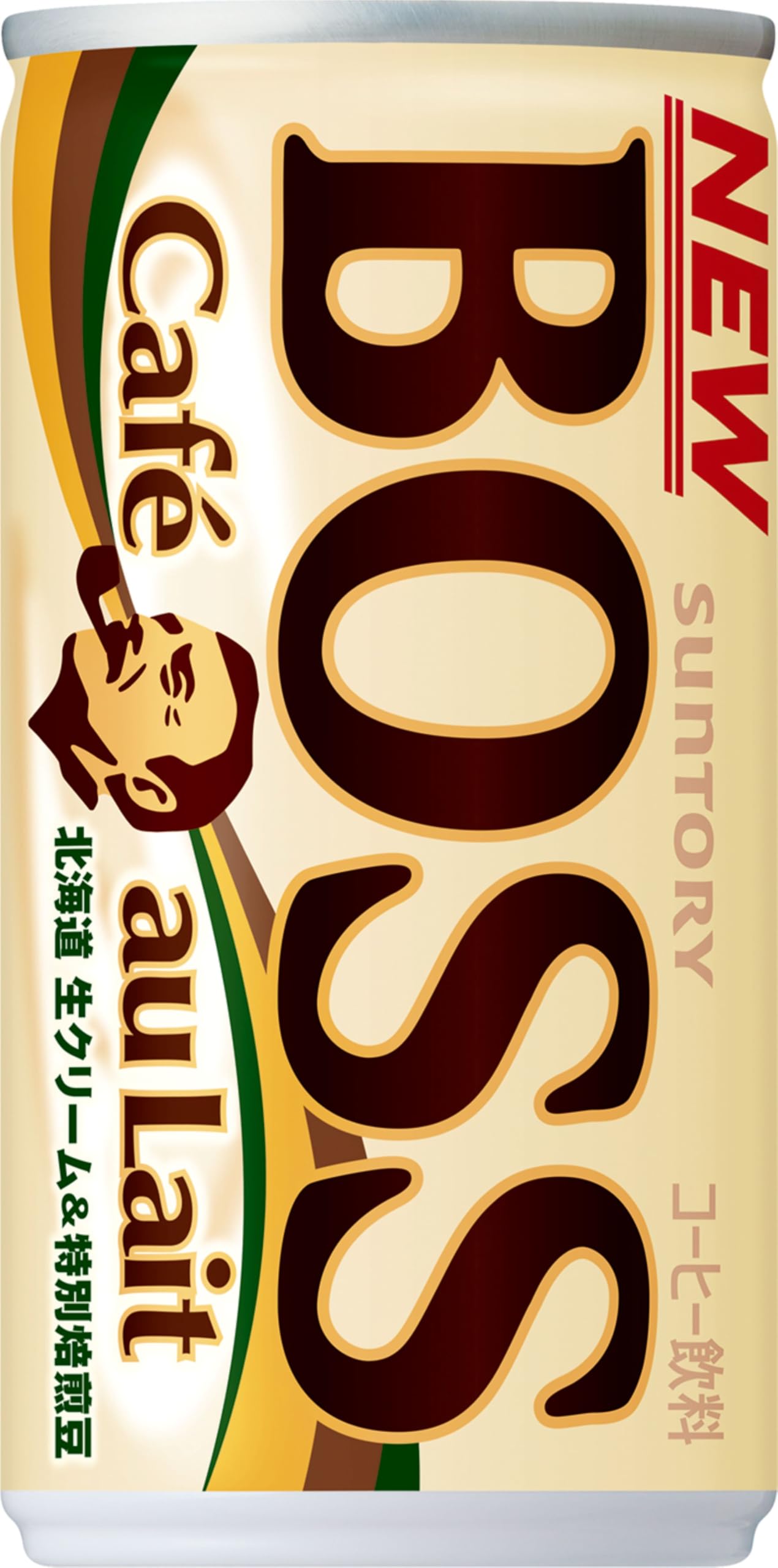 Amazon.co.jp: Suntory Coffee BOSS Cafe au Lait, 185g x 30 Pack