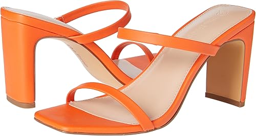 Miniatura 6 de The Drop Women's Avery Square Toe Two Strap High Heeled Sandal
