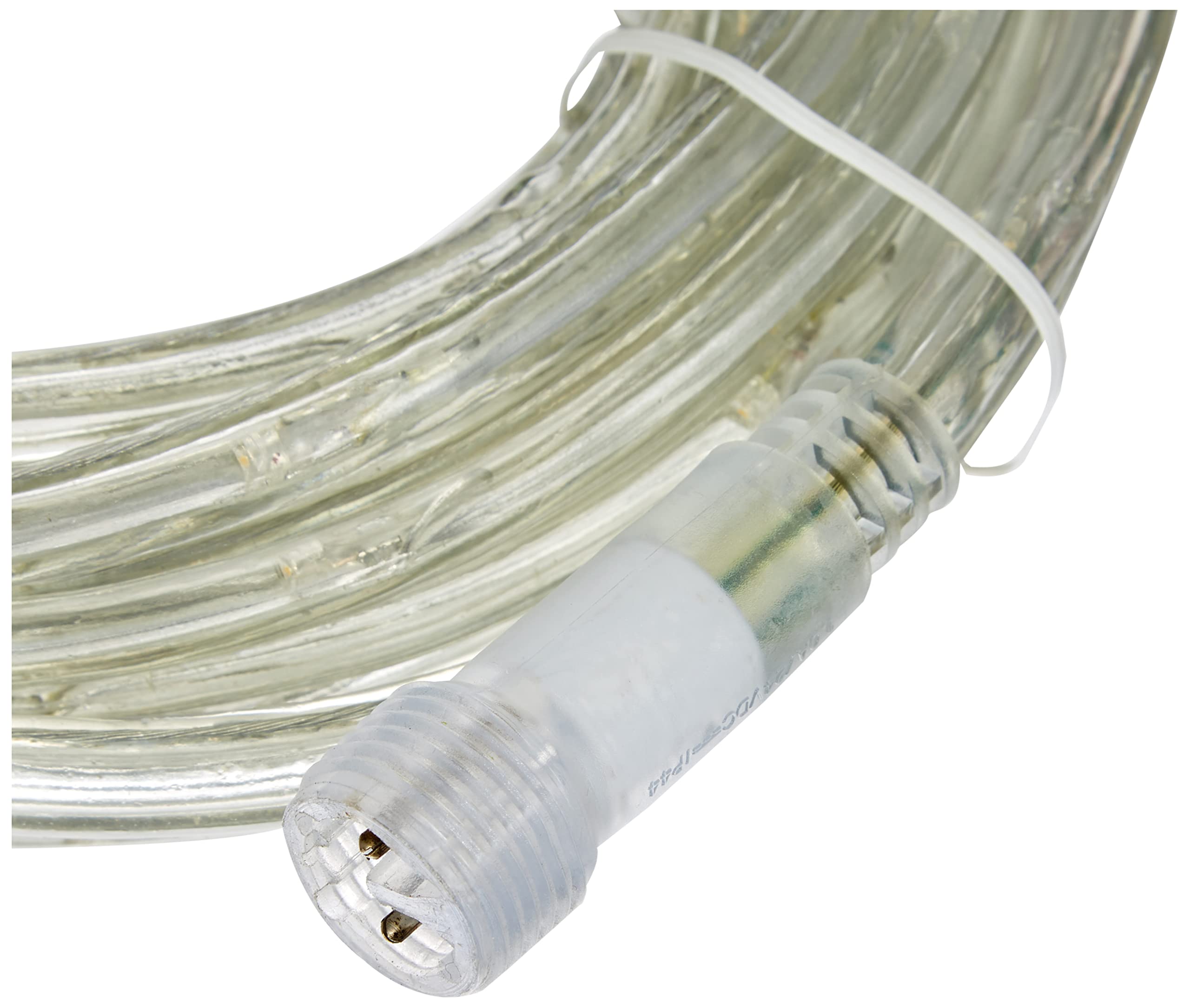Best Season LED Lichtschlauch 6 m – System 24 Erweiterung, 126 LEDs warmweiß, Außen Weihnachtsbeleuchtung, Transparent, IP44, 2,6 W, Länge 600 cm