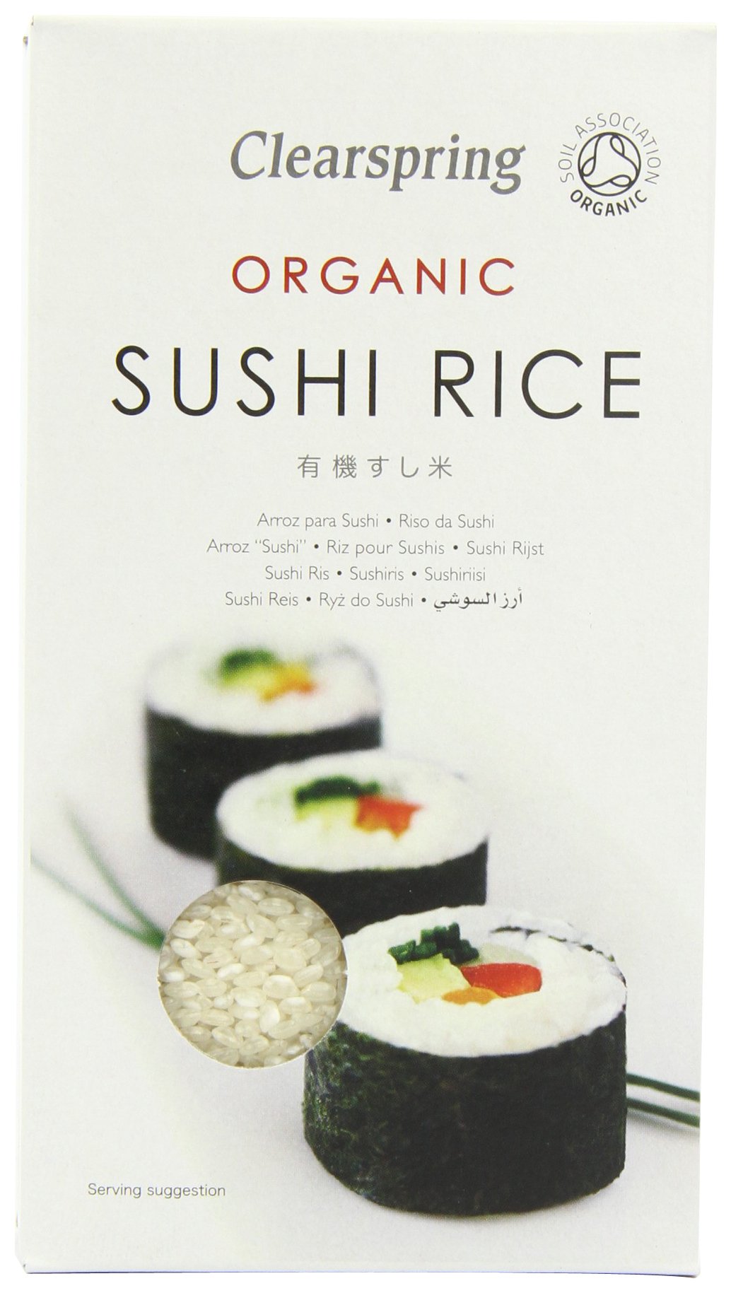 Clearspring Organic Sushi Rice, 500g