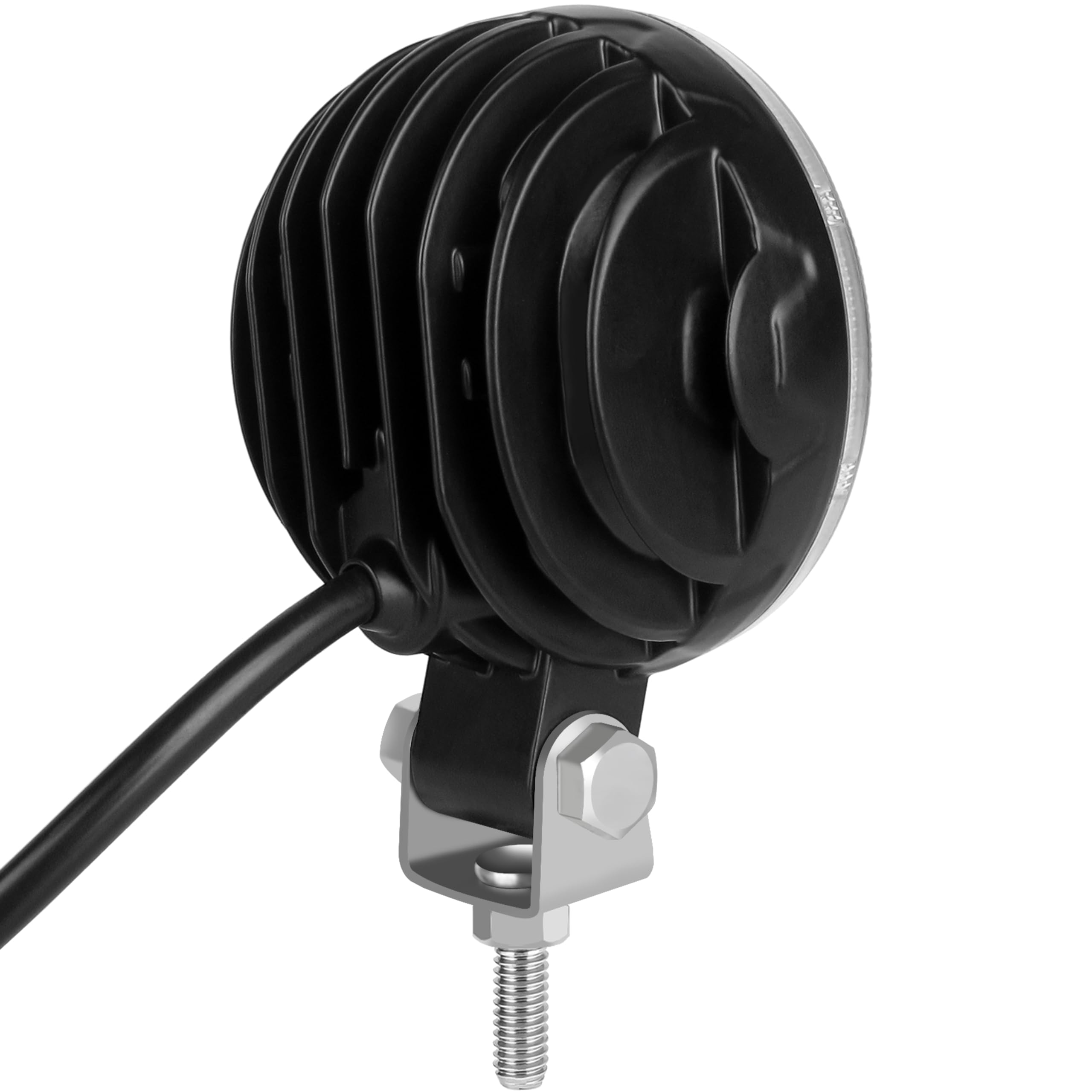 2 Pezzi LED da Lavoro 3 Pollici Bianca 12V 24V - Faretto Supplementare Nebbia Marina Trattore Escavatore Agricolo Rimorchio IP67 Impermeabile