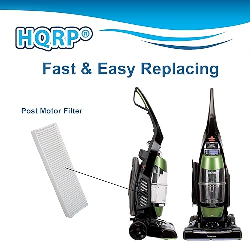 Miniatura 7 de HQRP Kit de filtros compatible con Bissell CleanView Helix Vacuum 95P1, 82H1, 82H1H, 82H1M, 82H1R, 82H1T Cleaner