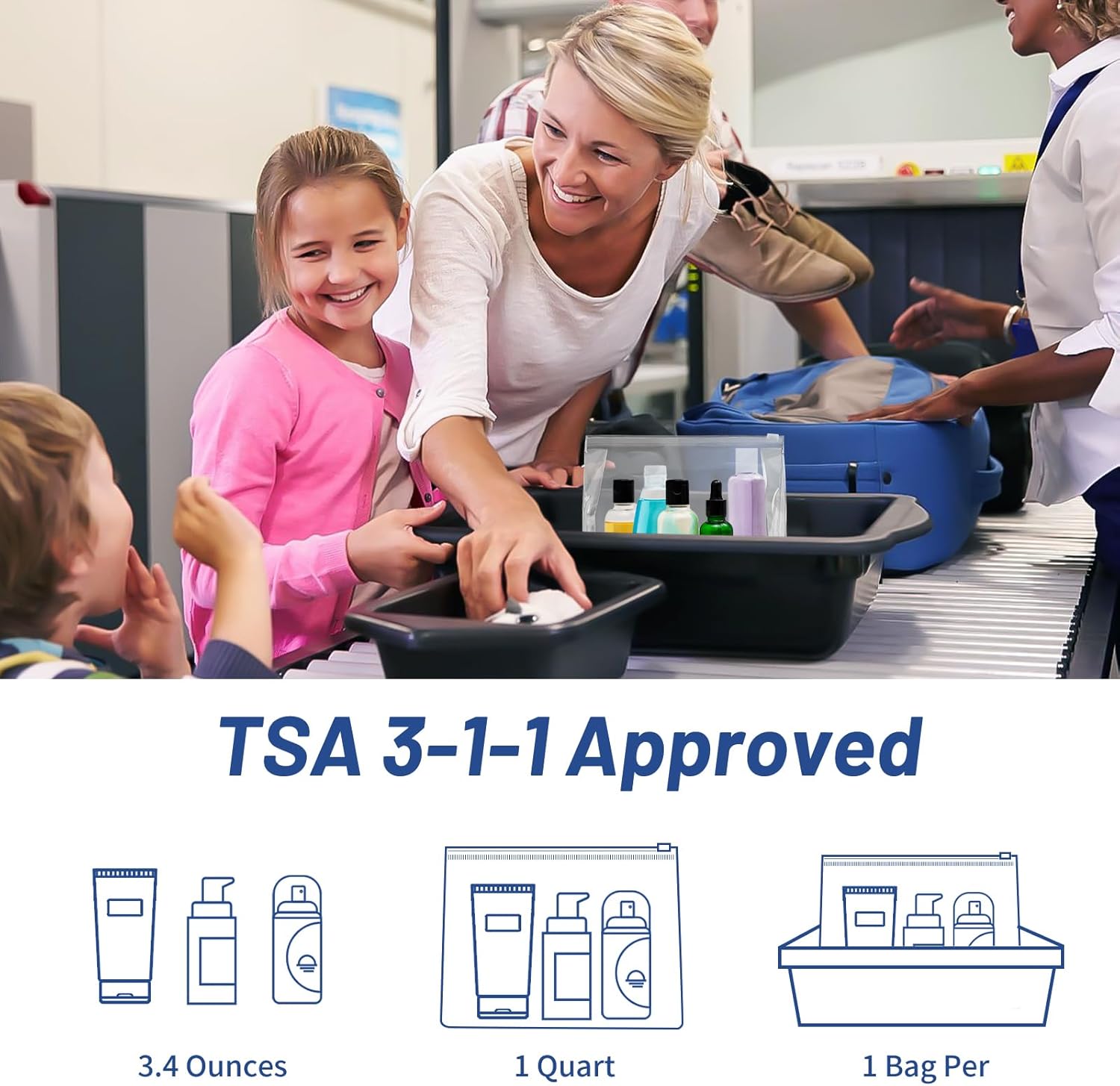 24 PCS Mini Clear Makeup Bags Bulk 7.9" x 5.9"x 2" Small Waterproof Travel Toiletry Bags Plastic Organizer Pouches with Zipper for Cosmetics, Swimsuit, Bikini, Women Men Vacation - Image 4