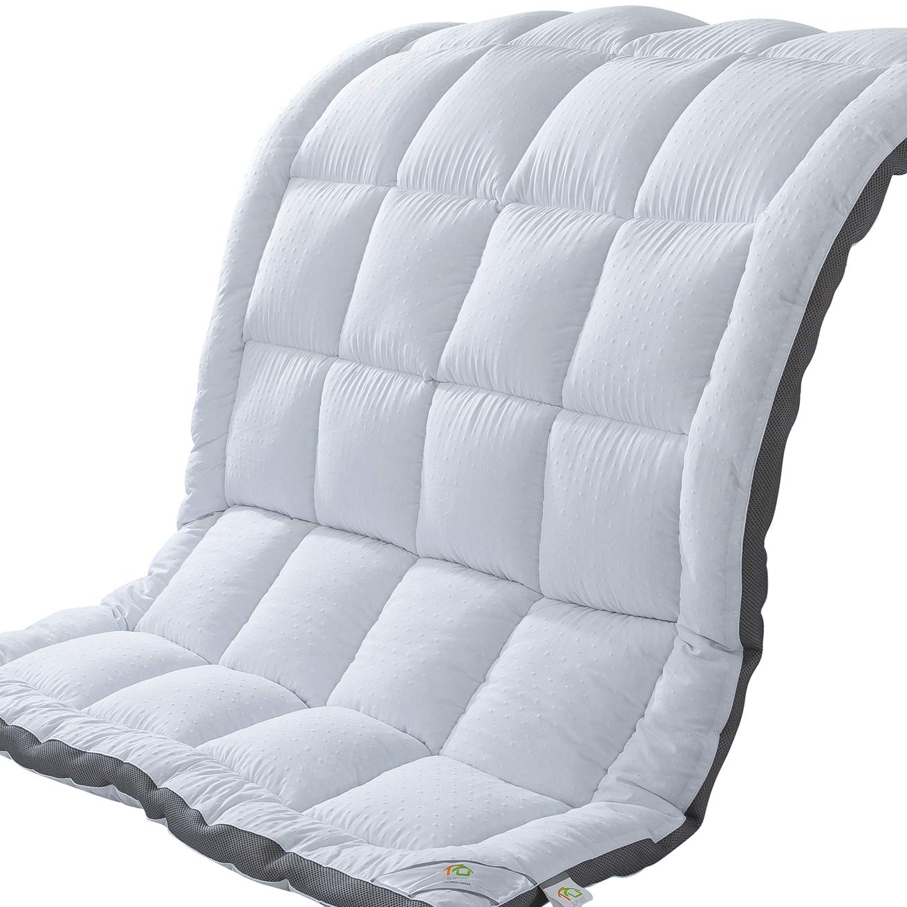 SUFUEE Mattress Topper Full Mattress Pad Protector - Quality Plush Luxury Down Alternative Pillow Top - 2inch Extra